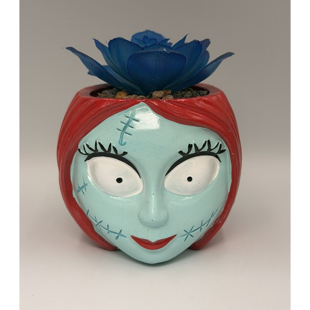 Disney Tim Burton’s The Nightmare Before Christmas Sally Faux Succulent Decor